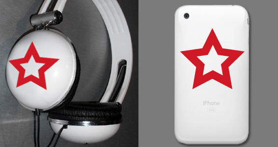 sticker Star pour Iphoneé