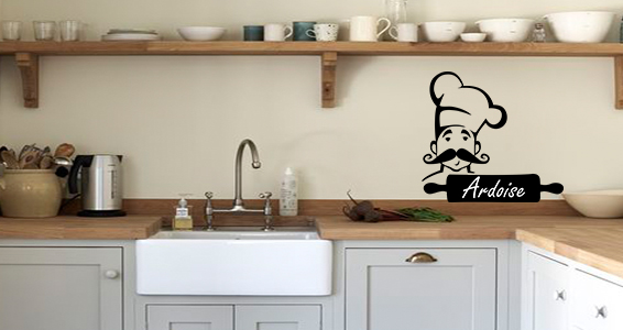 sticker chef cuisinier