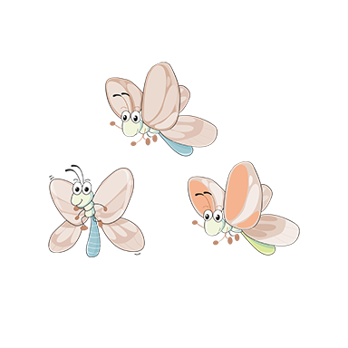 sticker mignon petit papillon