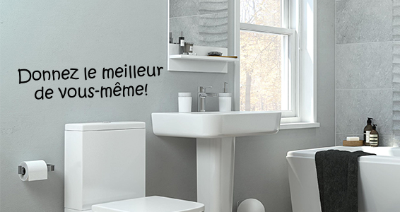 Sticker humour gras pour les toilettes Modèle dicton utile