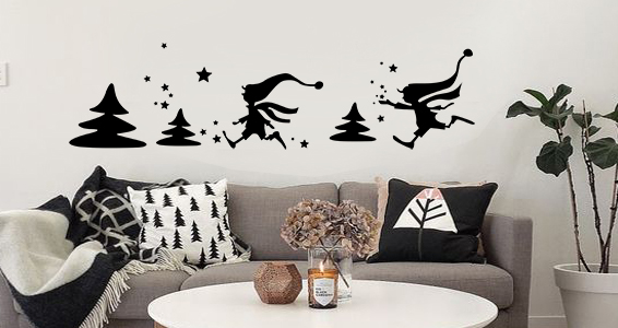 sticker lutins de noel