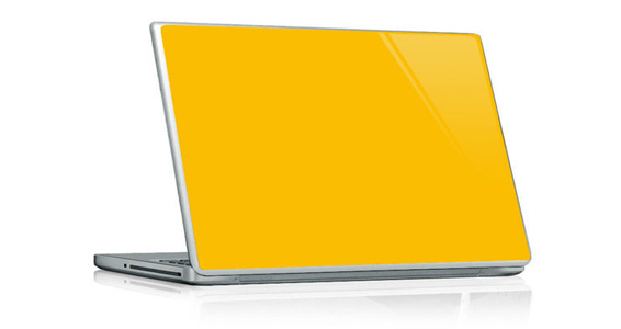 sticker Jaune Tournesol pour PC portable