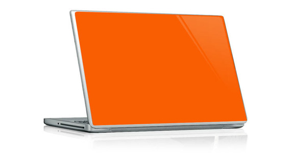 Orange pop pour PC portable