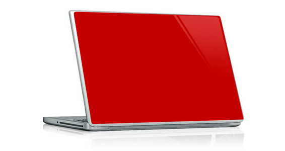 sticker Rouge groseille pour PC portable