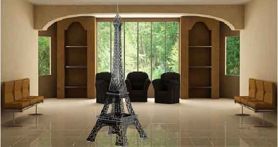 OBJET-3D TOUR EIFFEL GRAND noir