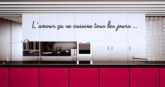 Citation Amour et Cuisine