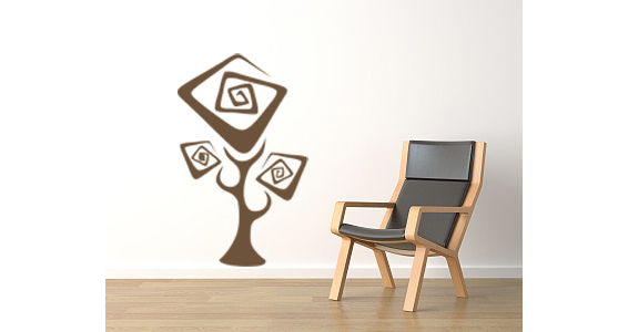 sticker arbre stylis