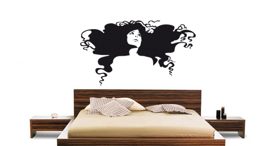 sticker Black Hair Girl by PBI