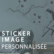sticker Produit image personnalisé