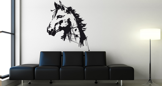 sticker Cheval