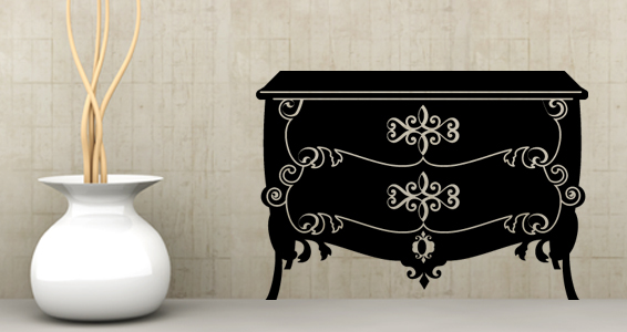 Sticker Commode Baroque