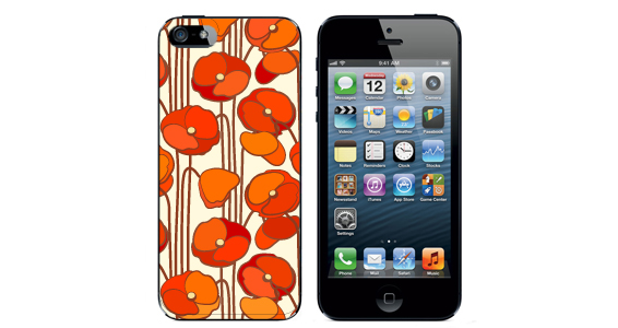 sticker coquelicot Iphone5