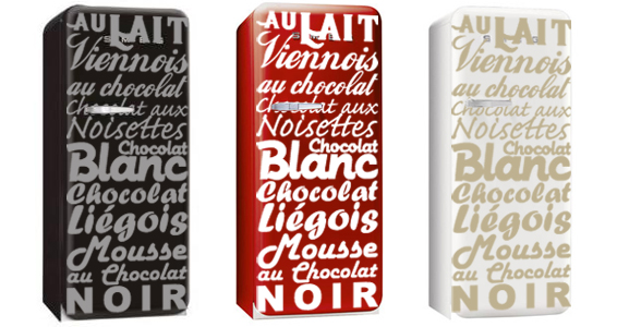 sticker Frigo Dessert au chocolat