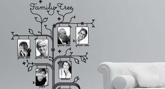 sticker Arbre de famille