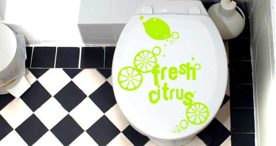 Citron frais pour WC