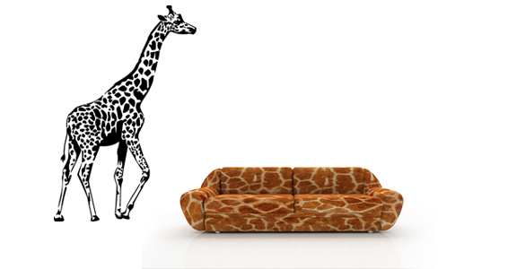 sticker Girafe