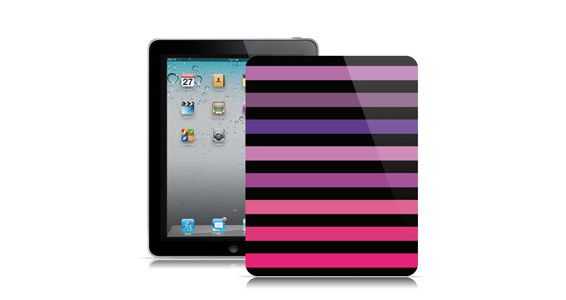 sticker Bayadre rose pour Ipad1