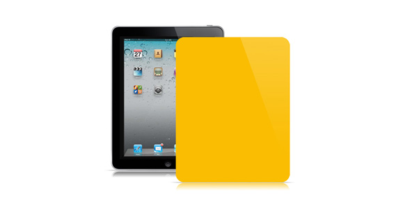 sticker Jaune tournesol pour Ipad1