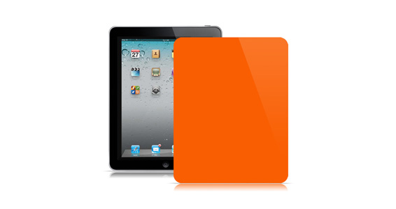 sticker Orange pop pour Ipad1