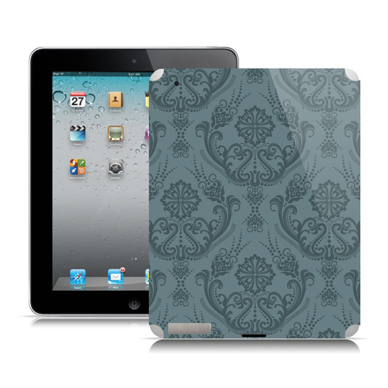 sticker Baroque gris pour Ipad2