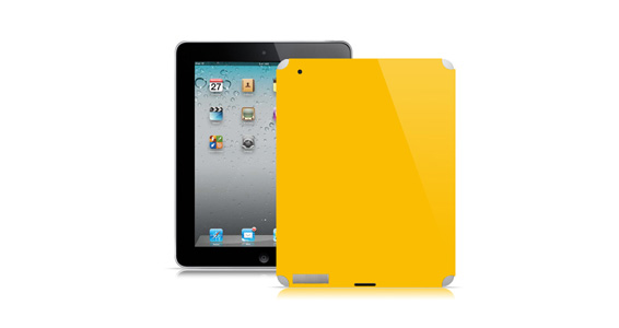 sticker Jaune tournesol pour Ipad2