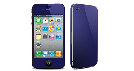 Bleu nuit pour Iphone4