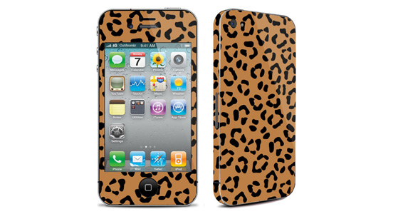 Lopard marron pour Iphone4