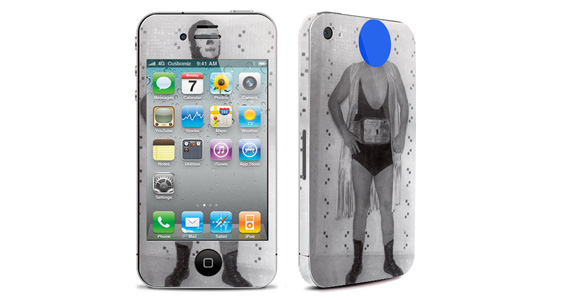 sticker Luchador pour Iphone4