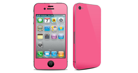 Rose bonbon pour Iphone4