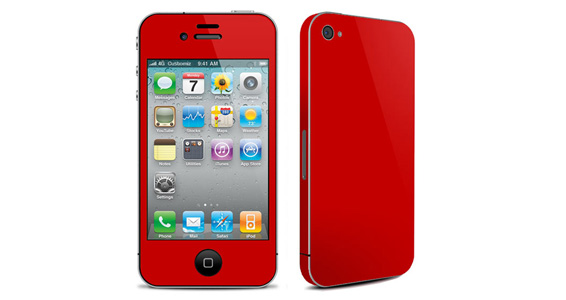 sticker Rouge groseille pour Iphone4