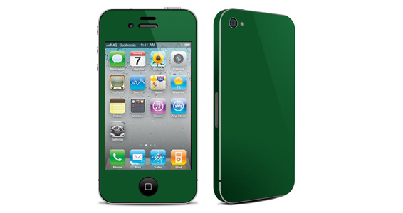 sticker Vert sapin pour Iphone4