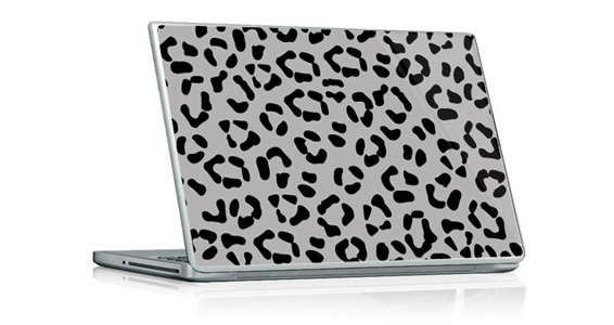 Lopard gris pour PC portable