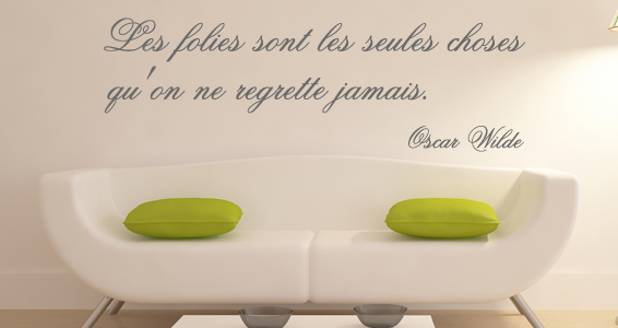 sticker Best-Seller , Les folies & Oscar wilde