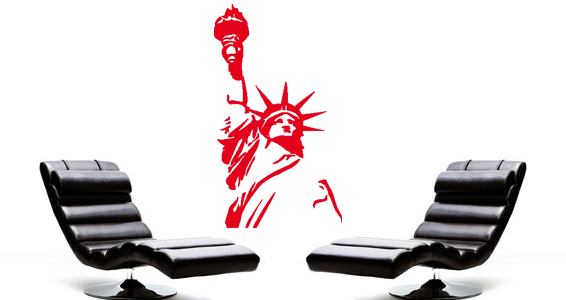 sticker New York Statue de la liberté