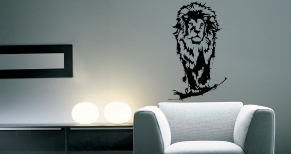 sticker Lion d'Afrique