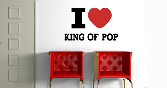 sticker Love King ok Pop