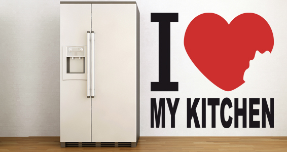 sticker Love my Kitchen