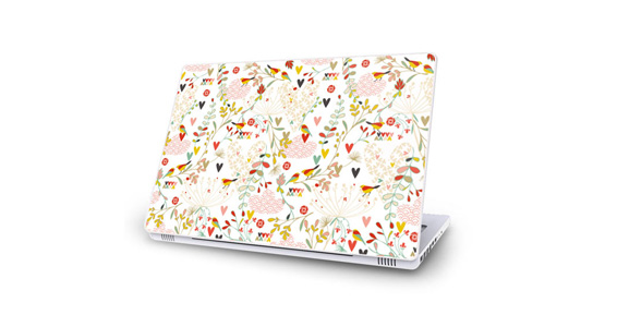 sticker Birds pour Mac Book