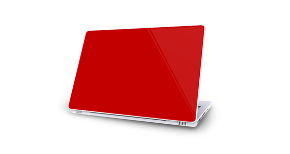 sticker Rouge groseille pour Mac Book