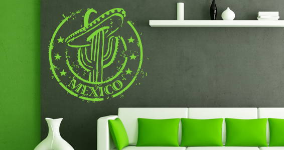 sticker Mexico Cactus