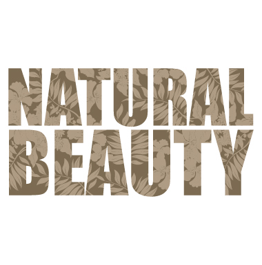 sticker Natural Beauty