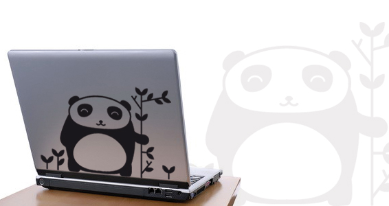 Panda pour PC portable