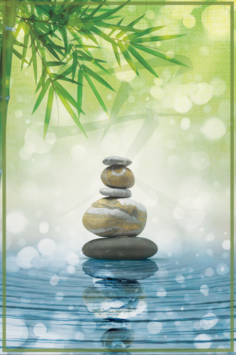 sticker poster zen tranquillit