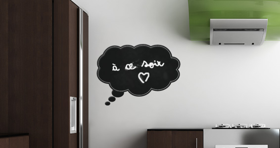 sticker Sticker Ardoise bulle BD 2