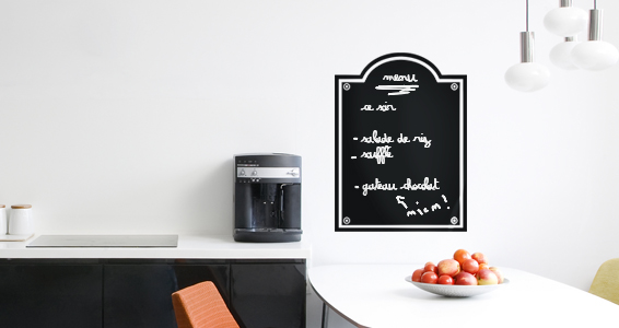 Le sticker tableau ardoise de cuisine, - Ambiance-stickers