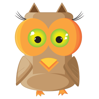 sticker hibou carr