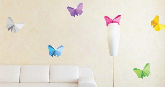 papillons origami