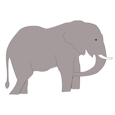 sticker lphant