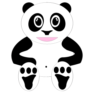 sticker panda