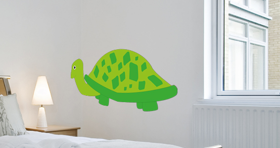 sticker tortue